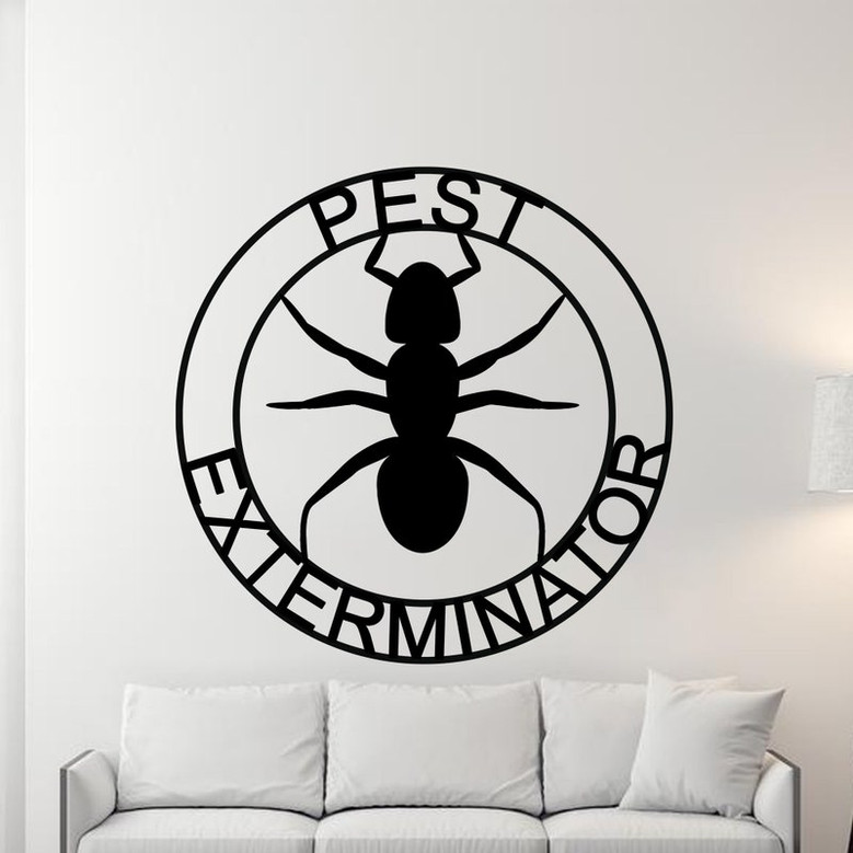 Pest Control Sign, Exterminator Sign, Metal sign, Pest Control Business Sign, Exterminator Business Sign, Company Sign, Rodent Insect Pest