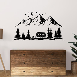 Campsite Metal Sign
