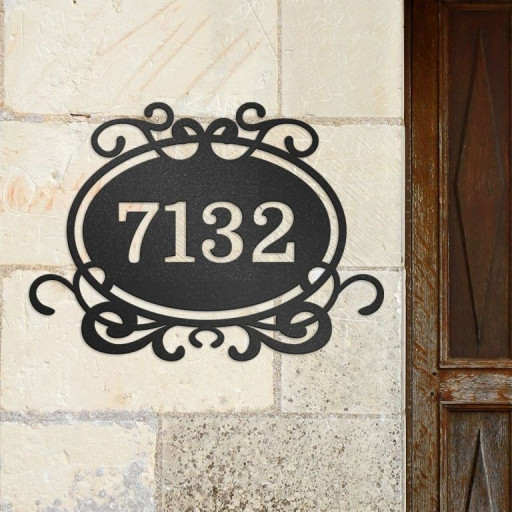 Address Plaques metal signs