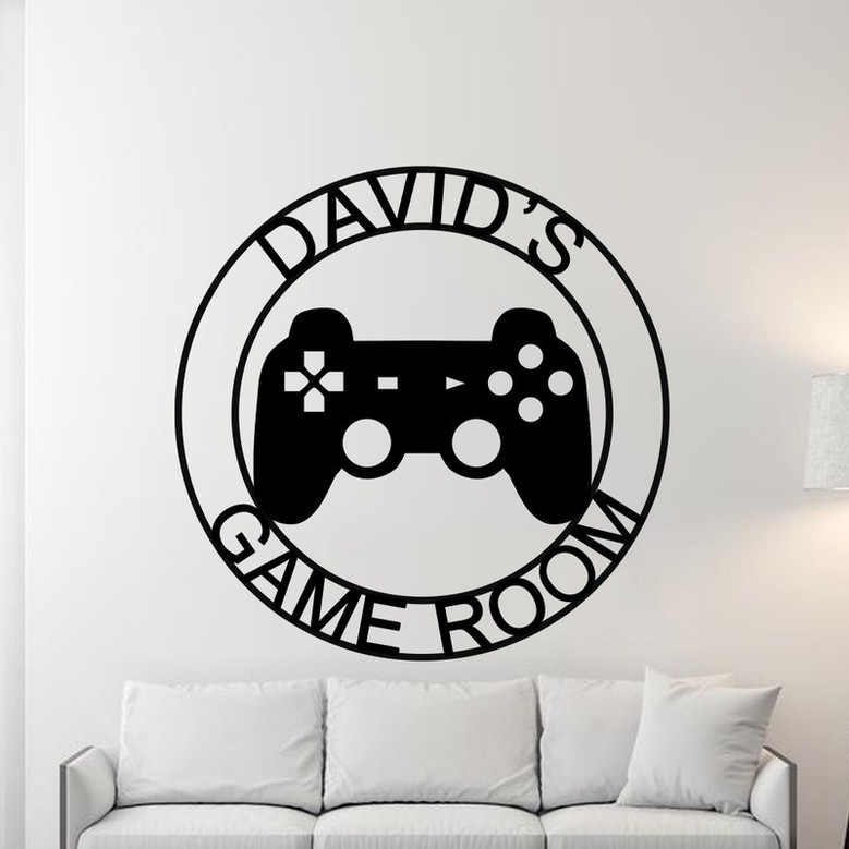Gaming Sign, Gamer Sign, Gaming Username Sign, Game Room Sign, Console Gaming, Gaming Controller Sign, Gaming Decor, Gaming Gift Sign