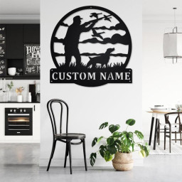 Custom Goose Duck Hunter Metal Wall Art, Personalized Goose Duck Hunter Name Sign Decoration For Room, Goose Duck Hunter Home Decor