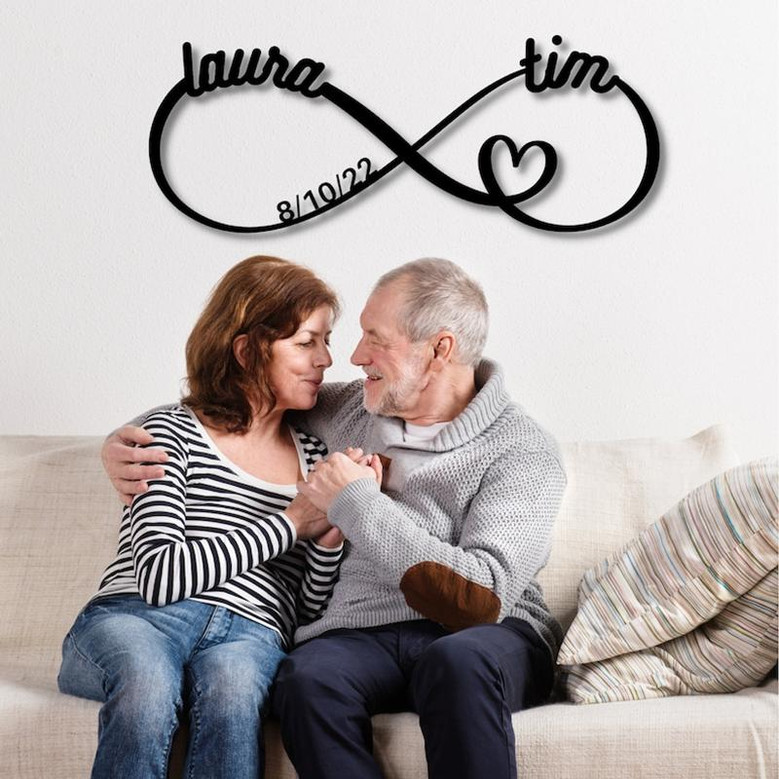 Metal Infinity Sign, Mom and Son Sign, Mom and Daughter Sign, Mothers Day Gift, Mom Signs for Mothers Day, Mom Gift from Son, from Daughter