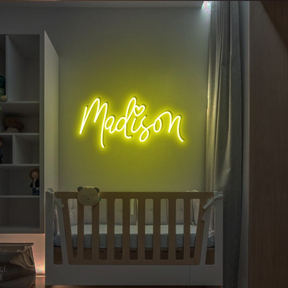 Neon Sign Teenage Girl Gifts, Neon Name Sign Gifts , Nursery Name Sign, Room Decor For Teens, Neon Sign Gift For Kids, Mother’s Day Gifts.