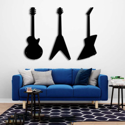 Life-size Guitar Trio