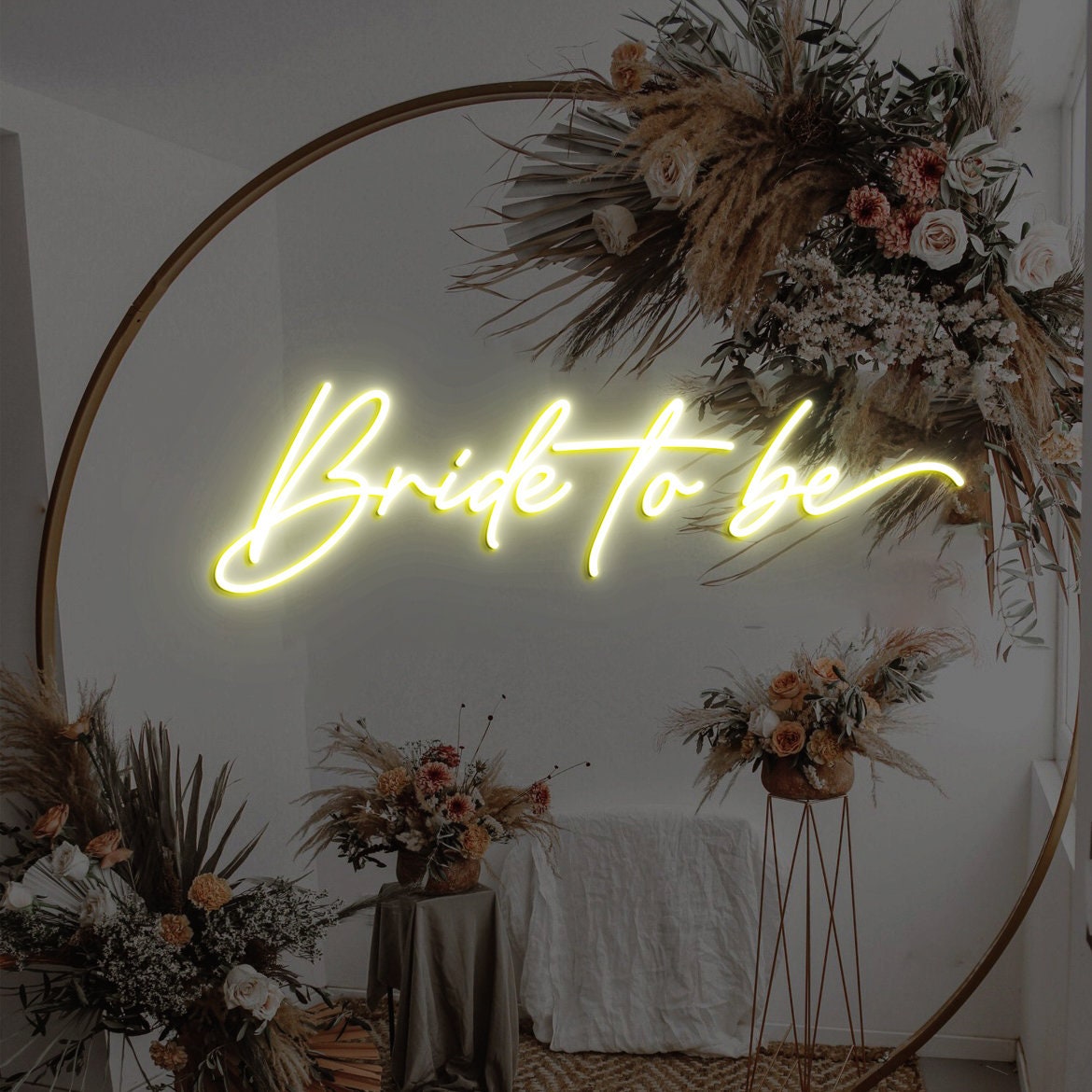 Bride to be, Led Neon Lights, Custom Neon Sign for Wedding Party Decor,Personalized Gift For Bride