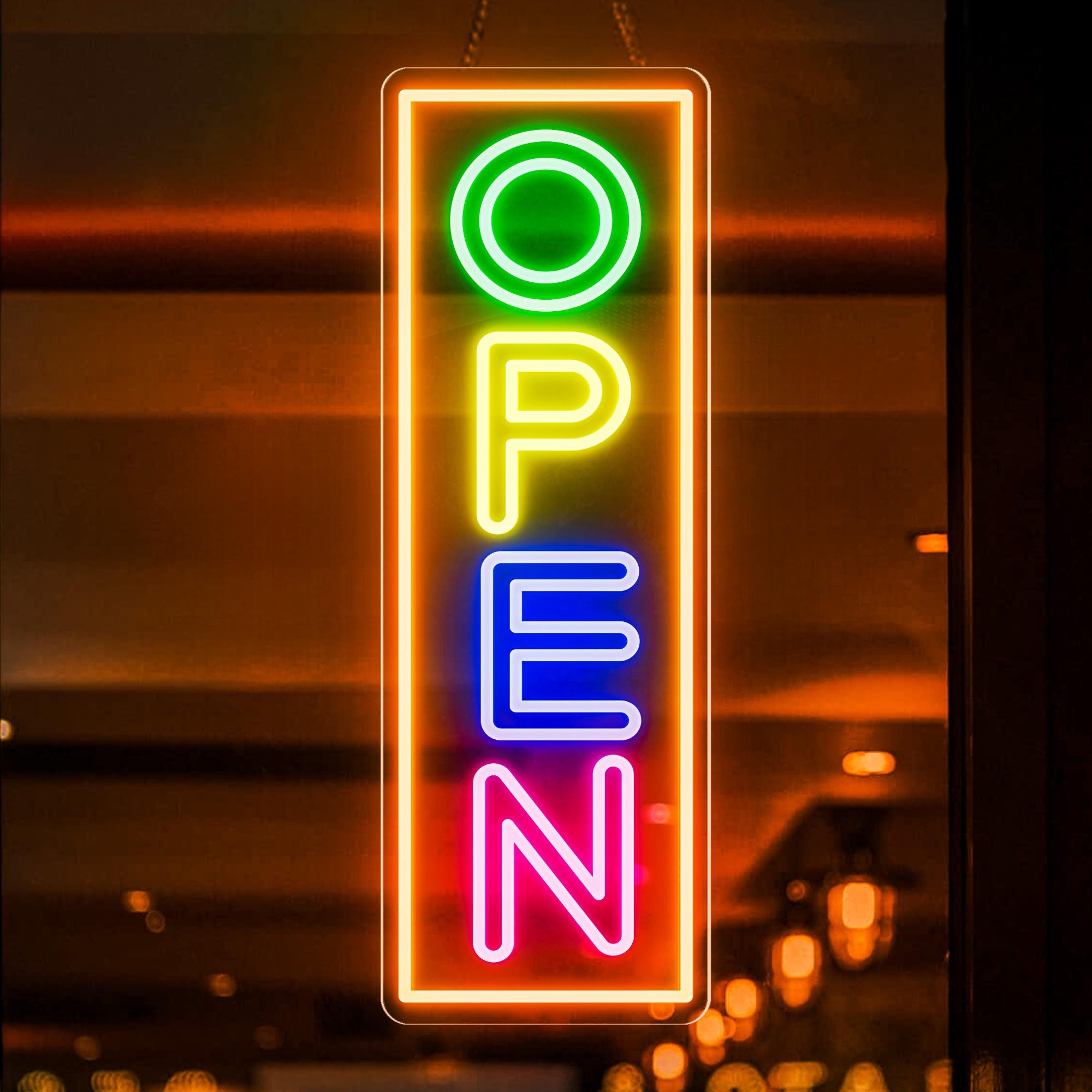 Neon OPEN Sign |For Business Sign | Open Neon Sign | Neon Open Lights for Bar Salon Store Hote l Wall Decor Neon Light Sign | Open Sign