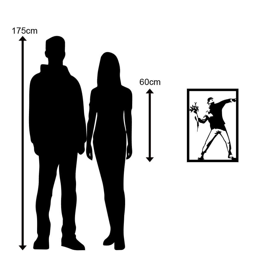 Banksy – Love Is In The Air (Flower Thrower) Adaption