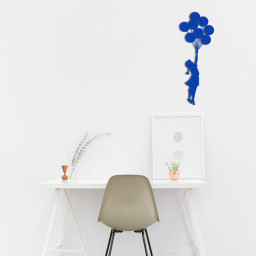 Banksy – Flying Balloons Girl Adaption