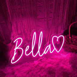 Custom Neon Sign Name For Kids Bedroom, Neon Sign Led Light Neon Sign Bedroom Decor Neon Sign Wall Decor Teenage Girls Gifts Christmas Gifts