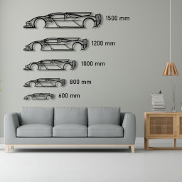 Aston Martin Valkyrie AMR Pro Raised Steel Wall Art