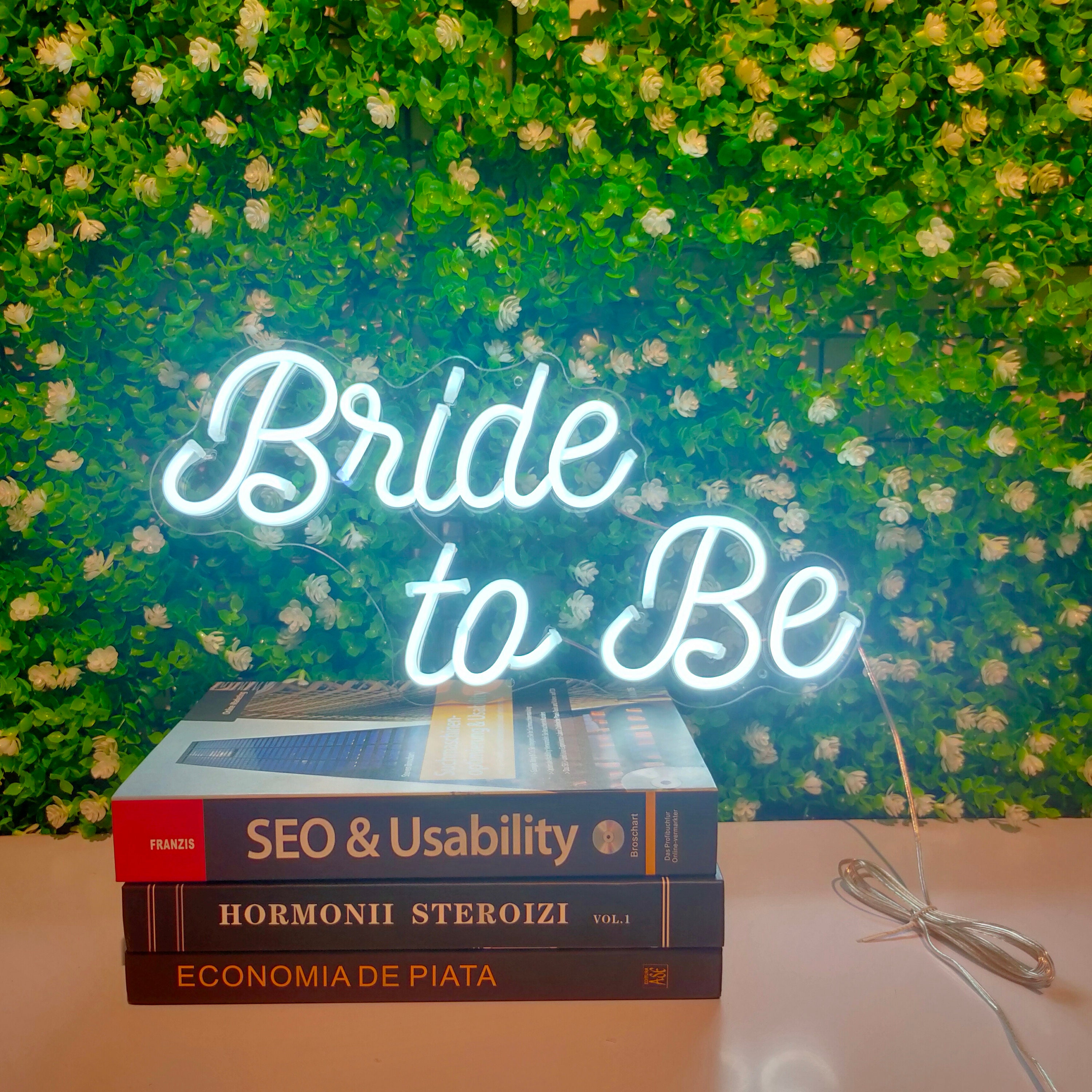 Bride to Be Neon Signs Custom Lights Wedding Party Decoration Supplies Flexible LED Garden Yard