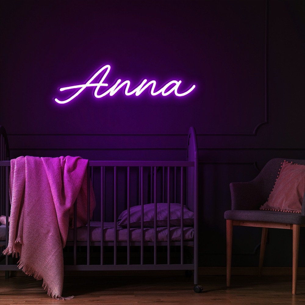 Custom Name Neon Sign For Kids, Neon Sign Bedroom, Neon Sign Custom Neon Sign Bedroom Bedroom Decor Kids Room Decor Home Decor Gift For Kids