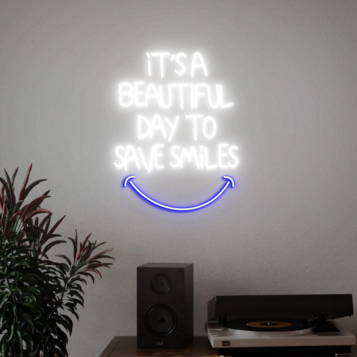 It's Beautiful Day to Save Smiles Sign, Dental Sign, Dental Clinic Decor, Dentist Office Wall Décor, Gift for Dentist, Christmas Gift