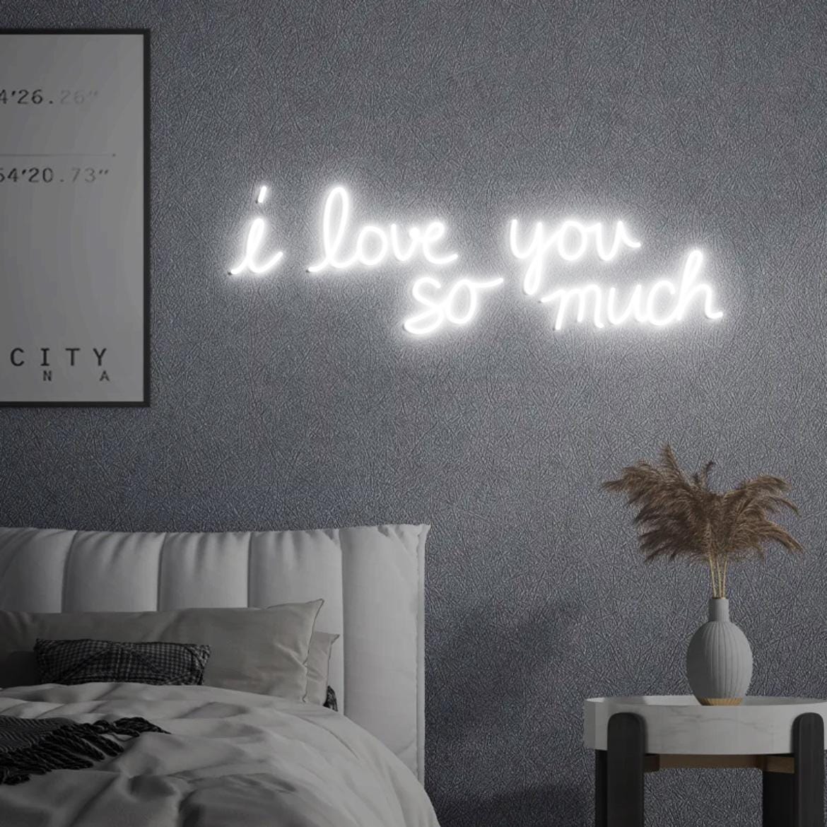 Austin I love you so much Neon Sign, Texas Wedding Backdrop Decor, Austin Wedding Reception, Gift for Wedding in Austin