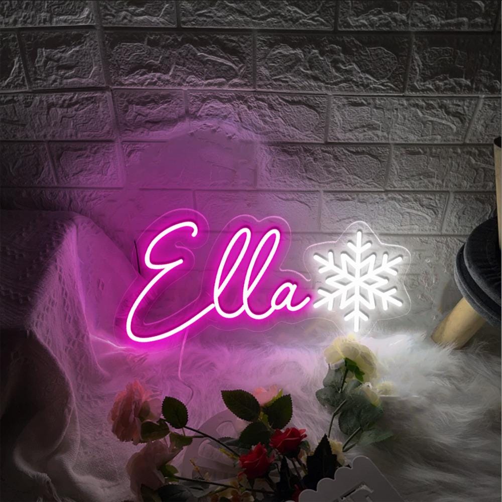 Custom Neon Name Sign, Teenage Girl Gifts, Nursery Name Sign, Neon Light, LED Name Sing, Dorm Decor For College, Personalized Neon Gifts
