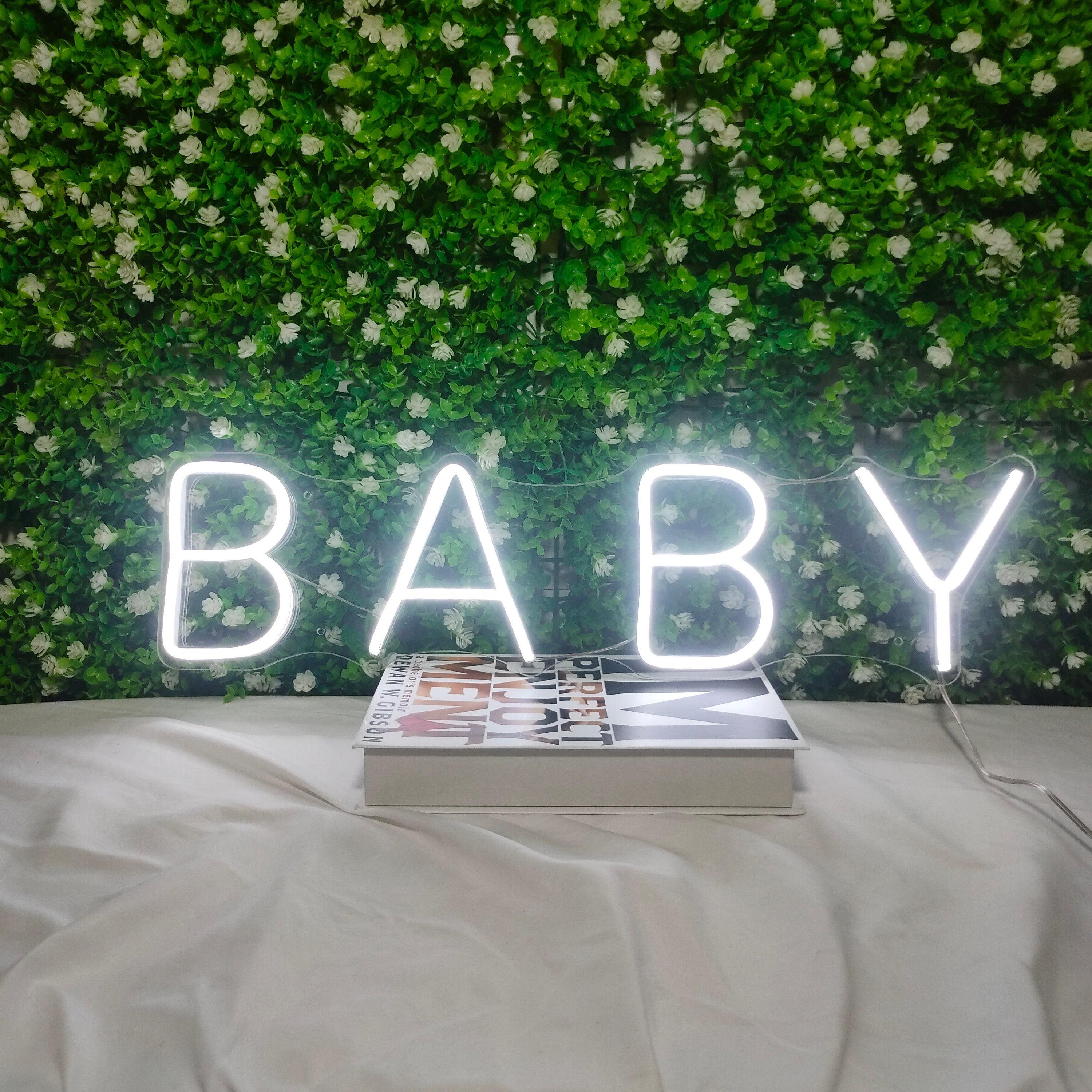 Neon Light Sign Custom Oh Baby Wedding decoration engagement party First birthday Gift 12V led Wall Room Home Bar Baby Shower Gender Reveal