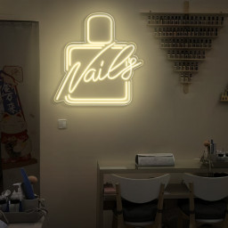 Led Neon Sign for Beauty Salon,Nails Room Neon Sign,Beauty Salon Neon Light,Led Nails Salon Sign,Nails Salon Wall Art