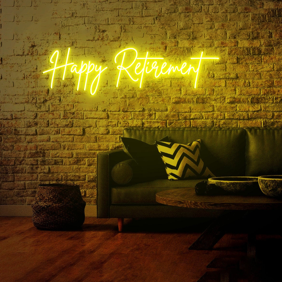 Happy Retirement Neon Sign, Happy Retirement Sign, Retirement Event Decor, Retirement Celebration Office Party Backdrop, Retirement Decor