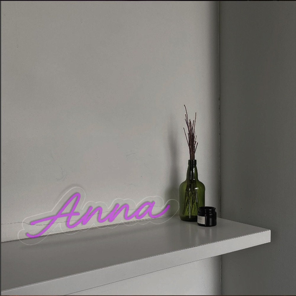 Custom Name Neon Sign For Kids, Neon Sign Bedroom, Neon Sign Custom Neon Sign Bedroom Bedroom Decor Kids Room Decor Home Decor Gift For Kids