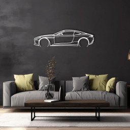 Aston Martin DB11 Raised Steel Wall Art