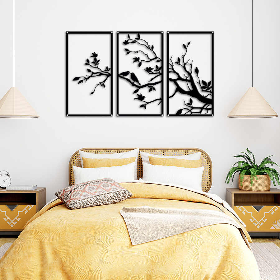 Birds & Branches Triptych