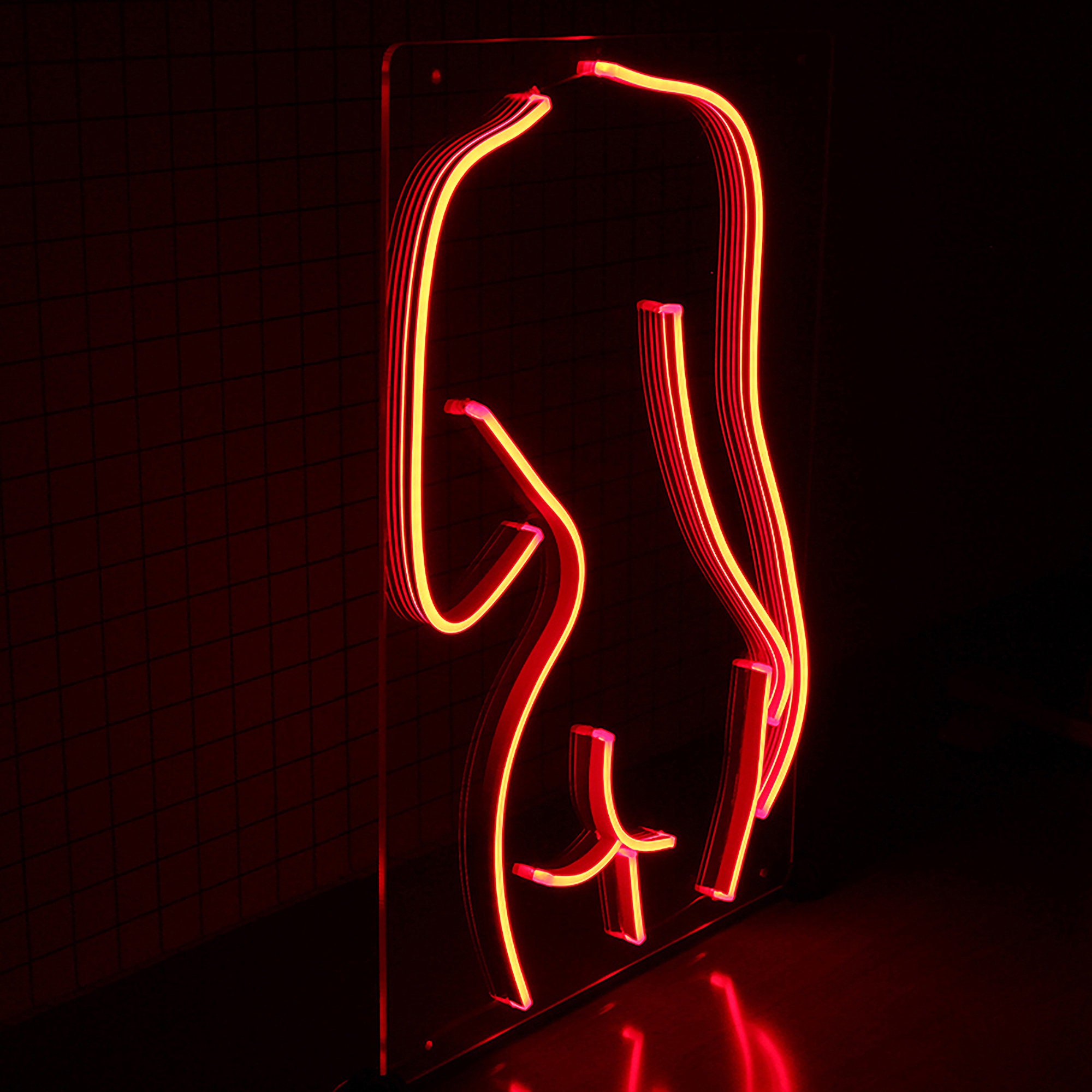 Neon Sign Custom / Sexy Neon / Sexy Lady Neon Sign / Bar Decor / Wall Decor / Party Decoration / Body Art / Bedroom Decor