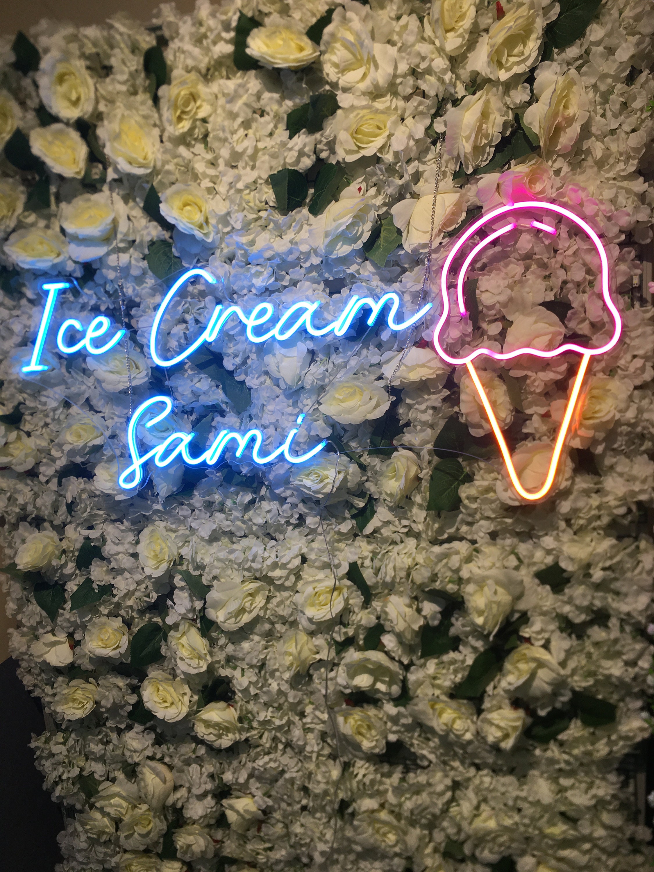 Ice Cream Neon Signs Light Custom For coffee Shop Store Pub Party Studio Personalized Wall Decor
