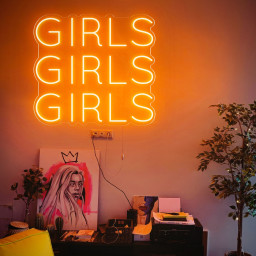Girls Girls Girls neon sign|Music Bar Neon Decoration|Led Neon Light Sign for Home Bar Party Decor|Neon Sign Bedroom|Neon Light