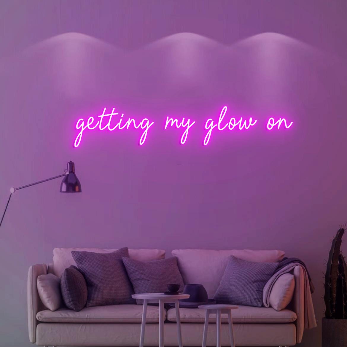 Getting My Glow On Sign, Spa Beauty Wall Glow Sign, Neon Light Salon Decor, Medical Spa Wall Decor, Glow Spa Wall Neon Sign, Med Spa Decor