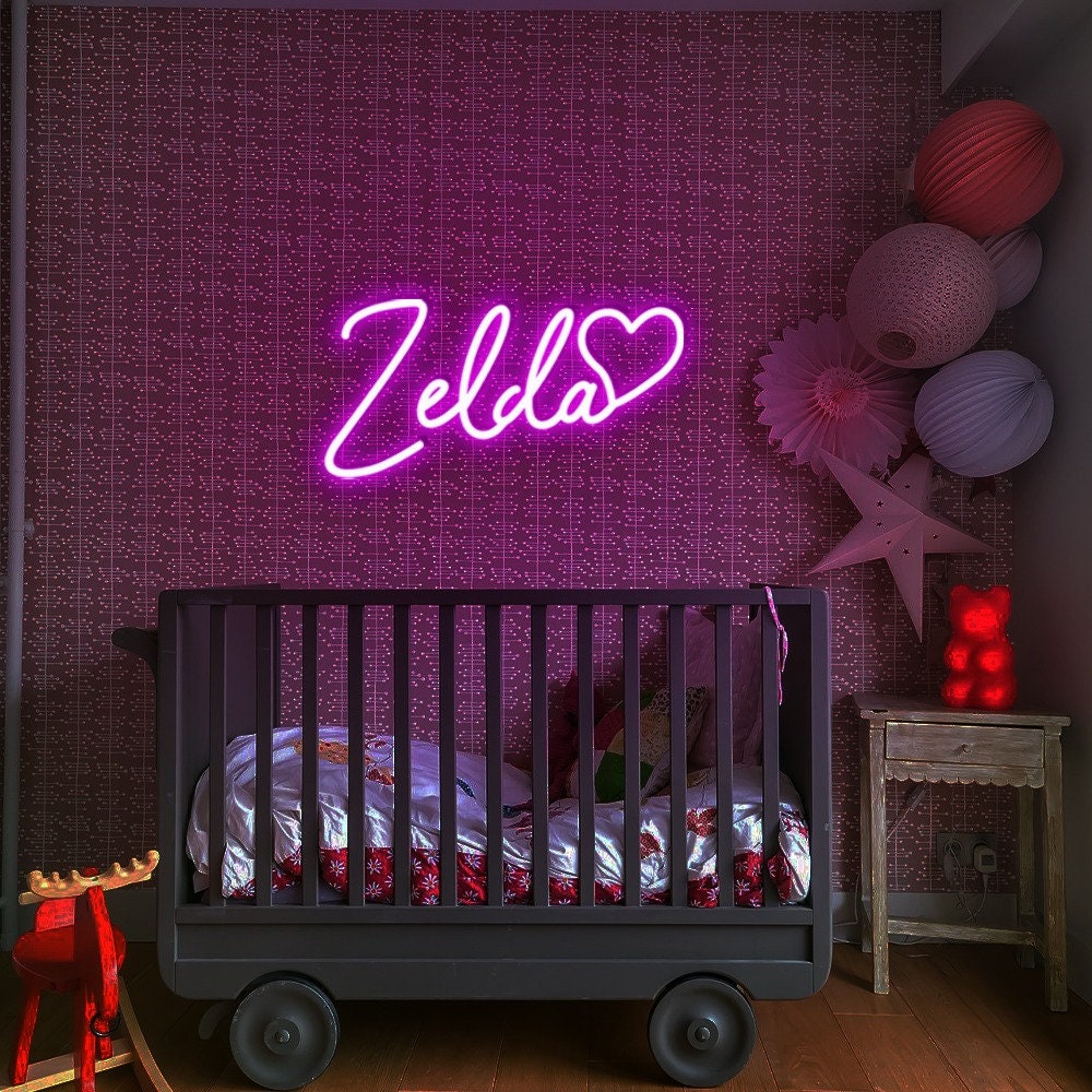 Neon Sign Teenage Girl Gifts, Neon Name Sign, Nursery Name Sign, Room Decor For Teens, Neon Led Sign ,Girls Birthday Gifts, Mother Day Gifts