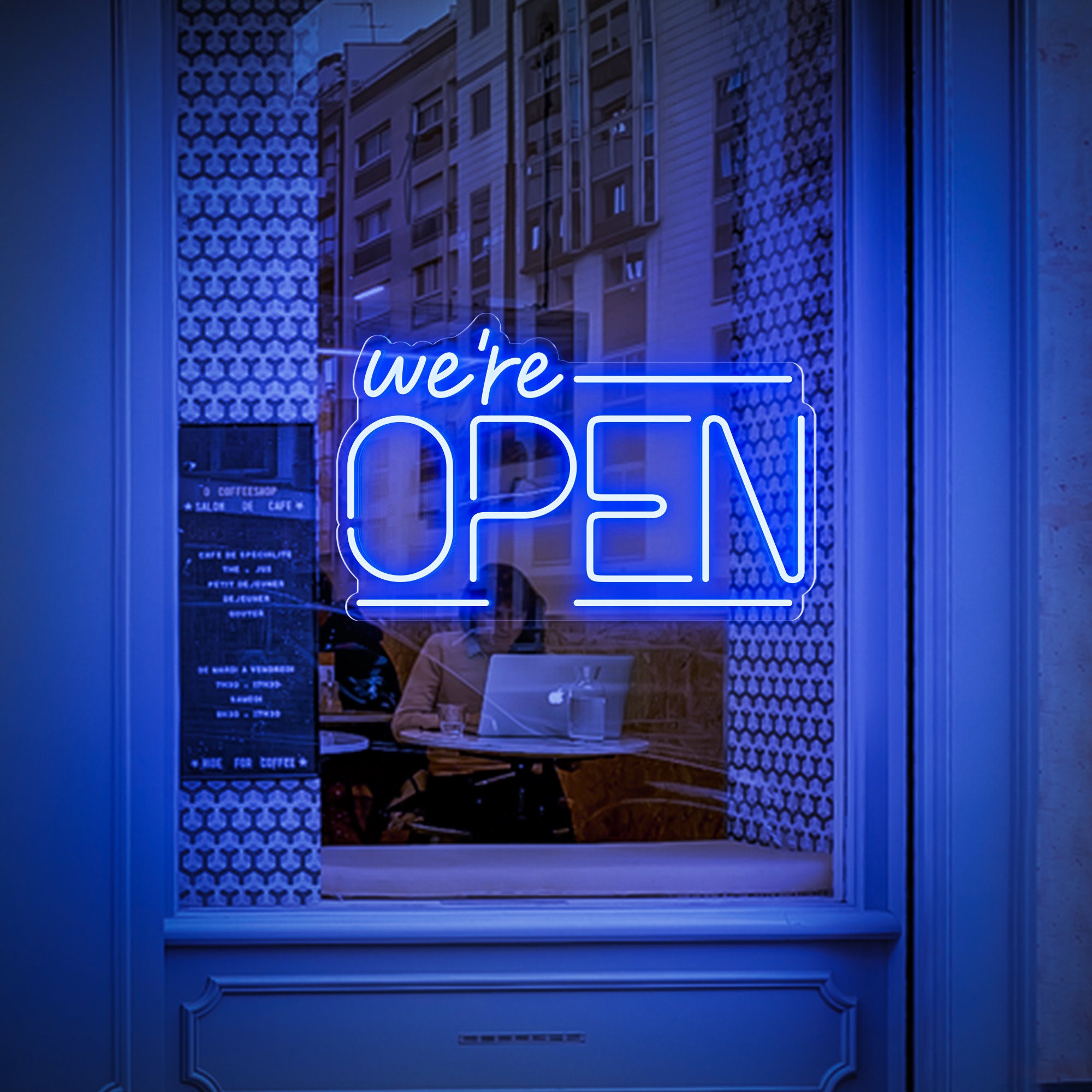 We're Open Neon Light,We Are Open Neon Sign,LED Open Sign,Open Sign For Business Neon Sign,Open Lights,Open Sign,Open Sign For Window