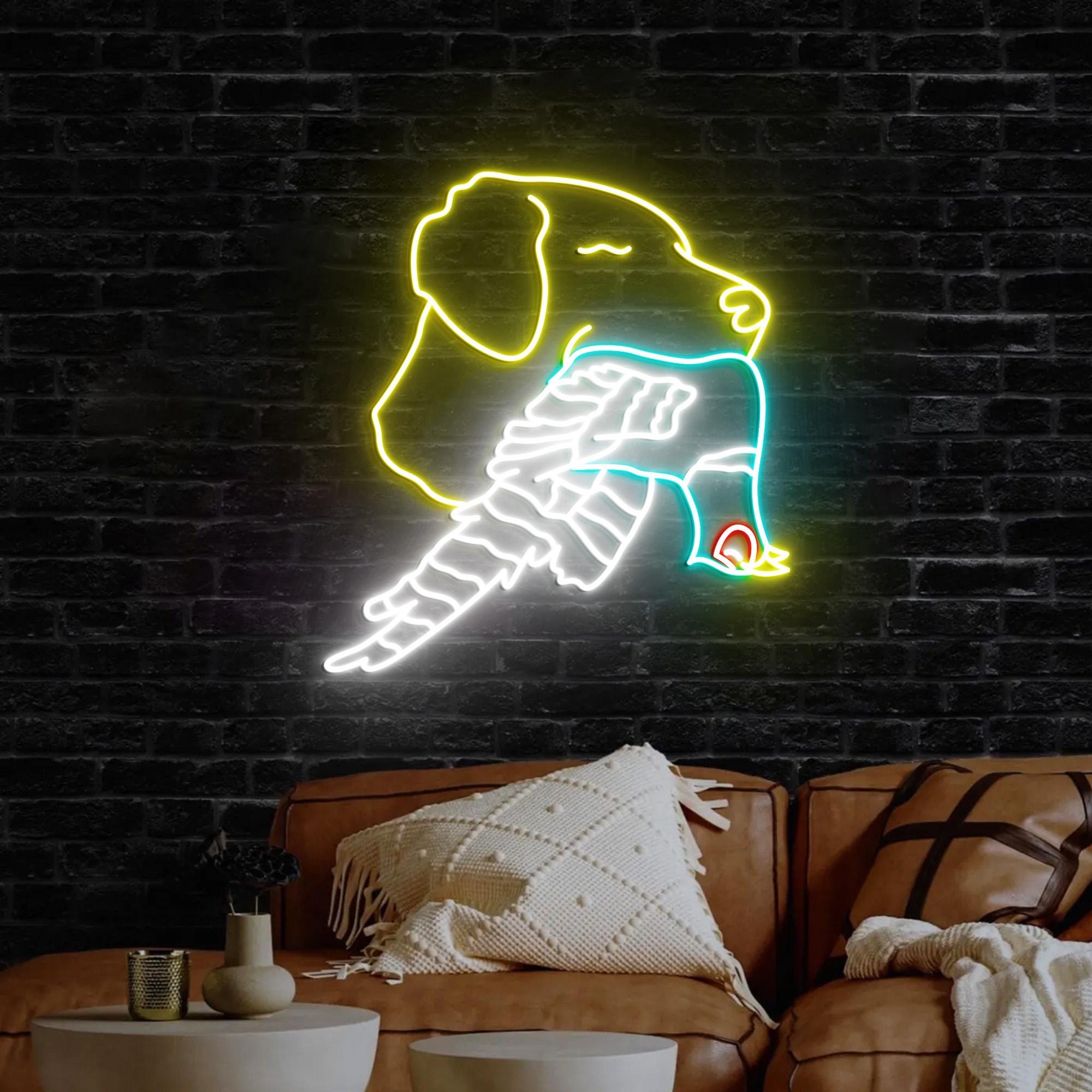 Lab Hunted Pheasant Neon Light, Hunted Neon Sign Light Decor, Hunted Pheasant Neon Sign, Hunter Neon Lights, Hunted Pheasant Wall Decor