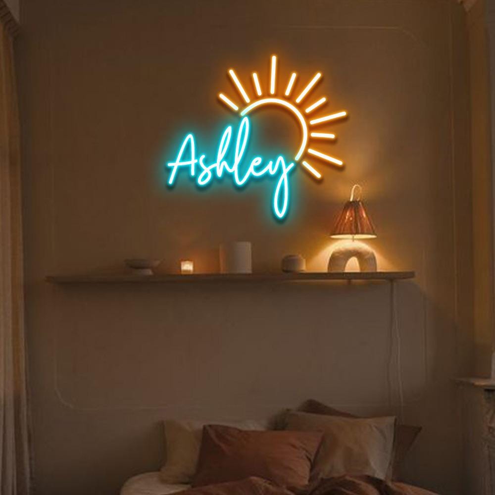 Custom Name Neon Sign for Kids, Neon Name Sign, Nursery Name Sign, Baby Name Sign for Nursery Décor, Neon Light, Birthday Baby Gifts