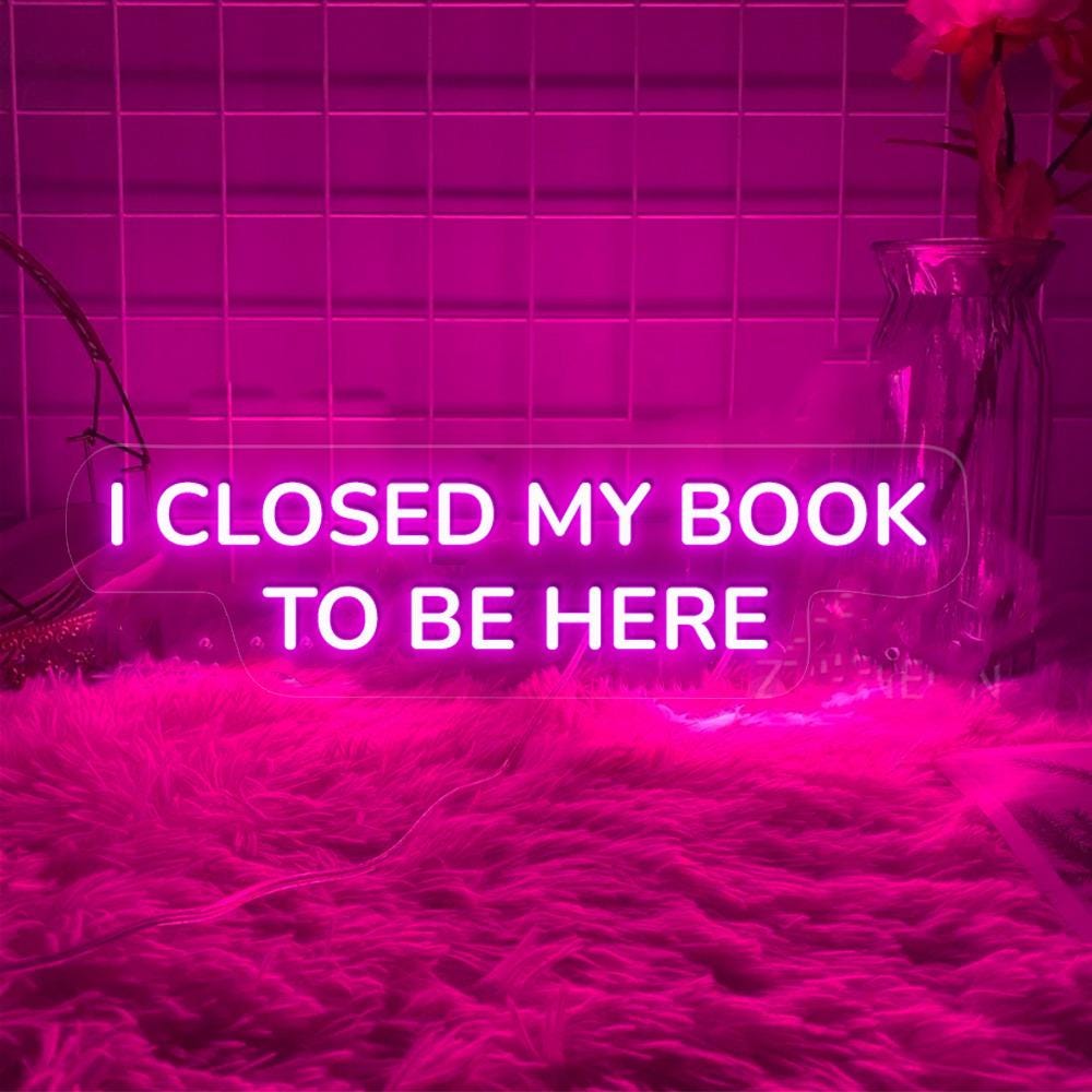Bookworm Neon Sign, Book Neon Sign Gift, Bookish Neon, Book Club Neon, Bookworm Neon, Book Club Gift, Book Lover, Book Neon, Education Gifts