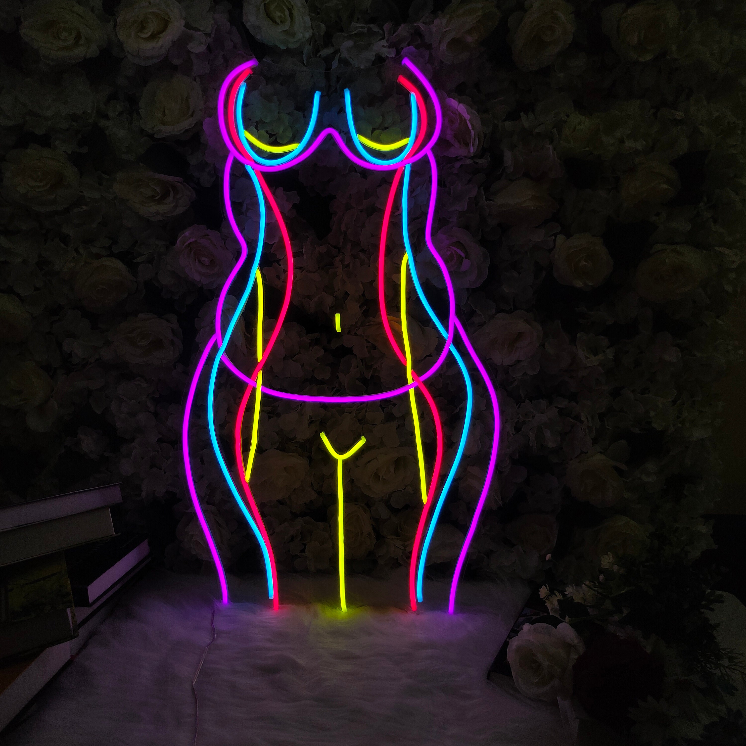 Neon Light Sexy Girl Sign 12V led Custom Anime Personalized Human Body Lady figure silhouette Acrylic Bedroom Wall Home Decor Shop Bar Logo
