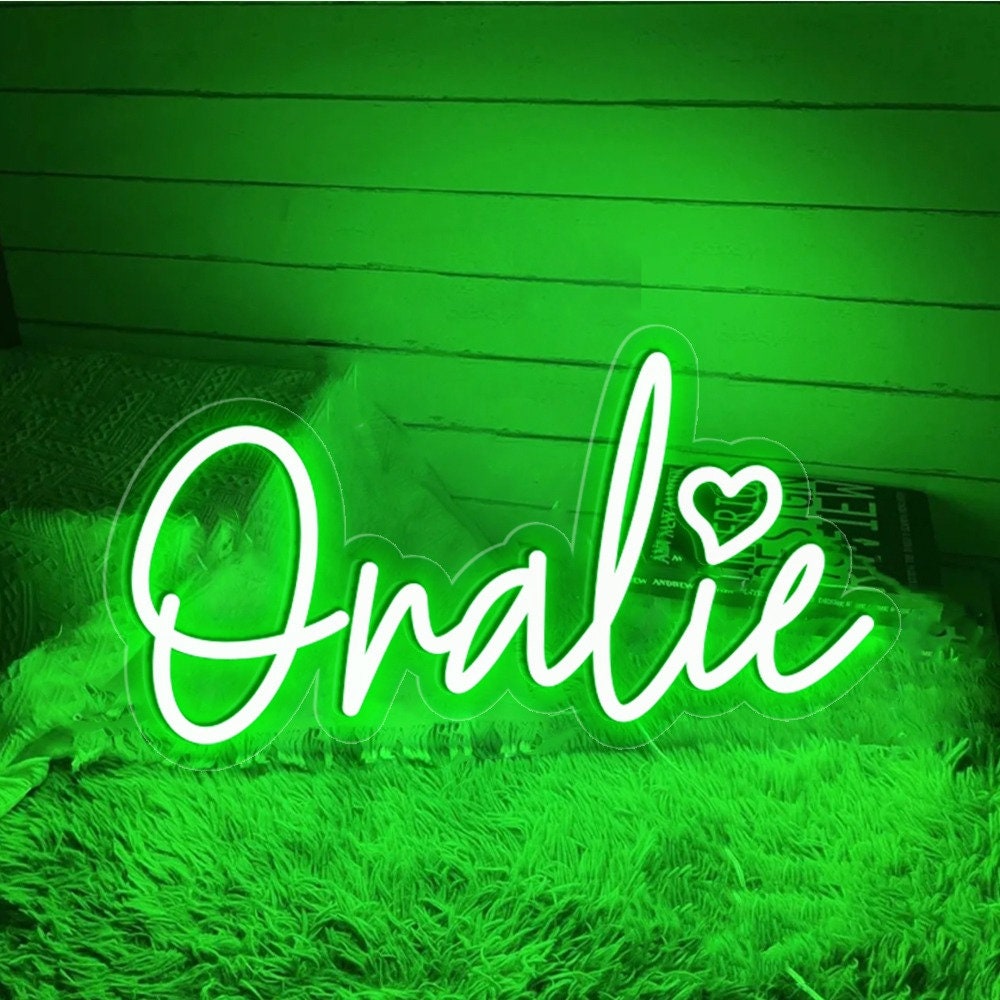 Custom Neon Name Sign For Kids Bedroom, Neon Sign Custom Battery Powered, Personalized Gift For Girls Bedroom, Nursery Decor, Wall Decor