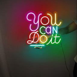 You Can Do It Neon Sign, Positive Affirmation, Kids Wall Neon, Growth Mindset, Classroom Decor, Positive Classroom, Education Gifts