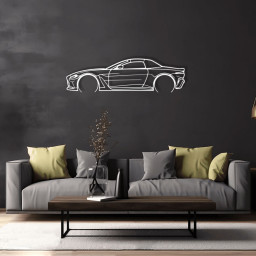Aston Martin Vantage Roadster Raised Steel Wall Art