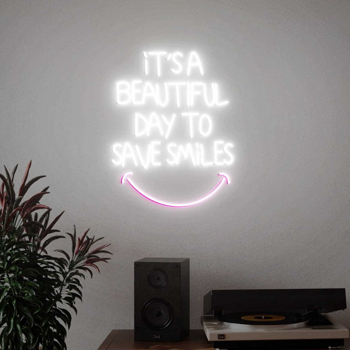 It's Beautiful Day to Save Smiles Sign, Dental Sign, Dental Clinic Decor, Dentist Office Wall Décor, Gift for Dentist, Christmas Gift