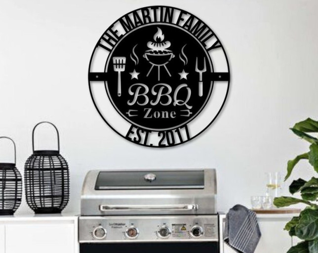 BBQ Metal Signs