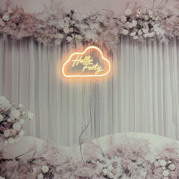 Hello Forty Neon Sign Custom Name Logo Happy Birthday Gift Led Light Bedroom Home Night Light USB Children's Room Decoration Wedding Decor