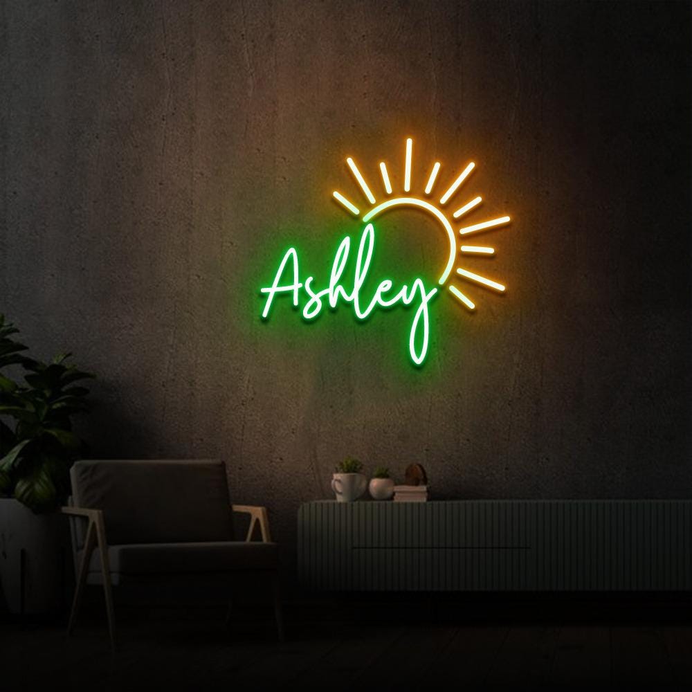 Custom Name Neon Sign for Kids, Neon Name Sign, Nursery Name Sign, Baby Name Sign for Nursery Décor, Neon Light, Birthday Baby Gifts