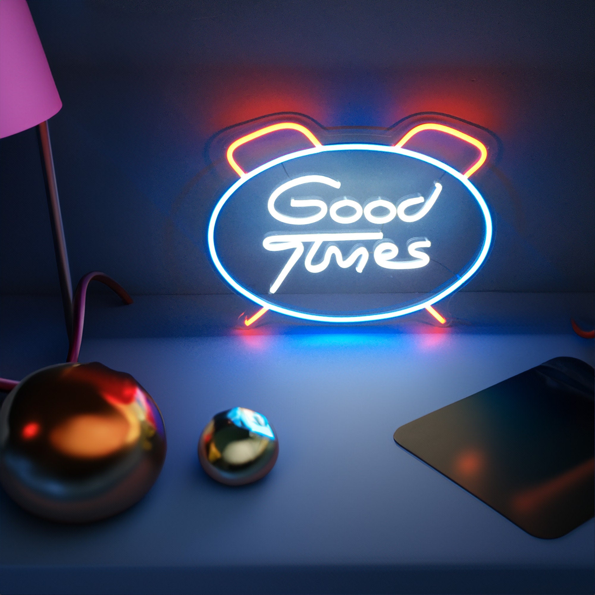 Custom Neon Sign | Neon Sign Good Time | Neon Sign Wedding | Neon Light Led | Neon Sign Bedroom | Neon Sign Wall Decor | Neon Sign Bar Art