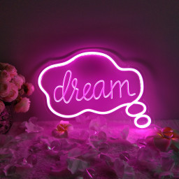 Neon Sign Custom Name For Kid Room Logo Night Light For Desk Bedroom Quote Heart Small Sweet Dreams Wedding Bar Business