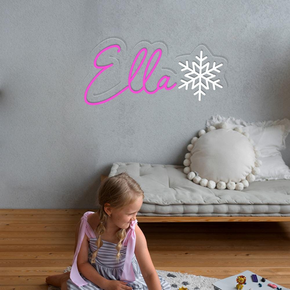 Custom Neon Name Sign, Teenage Girl Gifts, Nursery Name Sign, Neon Light, LED Name Sing, Dorm Decor For College, Personalized Neon Gifts