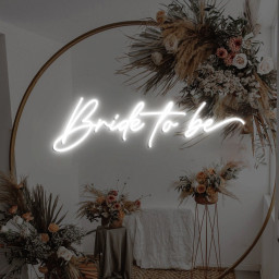Bride to be, Led Neon Lights, Custom Neon Sign for Wedding Party Decor,Personalized Gift For Bride