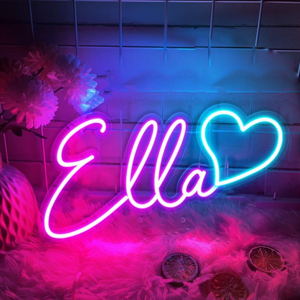 Custom Neon Name Sign, Teenage Girl Gifts, Nursery Name Sign, Neon Light, LED Name Sing, Dorm Decor For College, Personalized Neon Gifts
