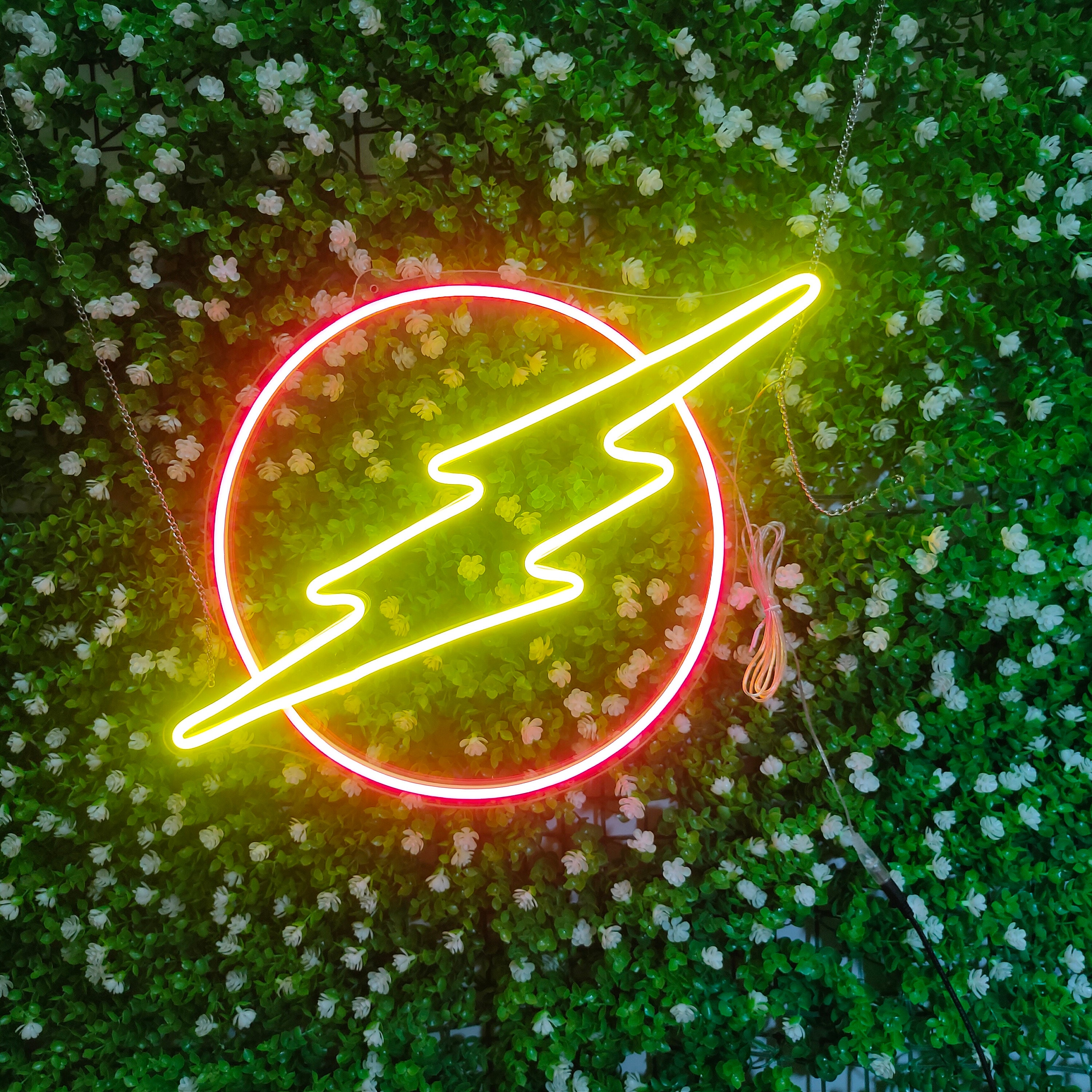 Custom Neon Led Lightning Sign Home Decoration for Living Room Wedding Party Bar Bedroom Wall Decor Birthday Gift Flexible Acrylic Banner