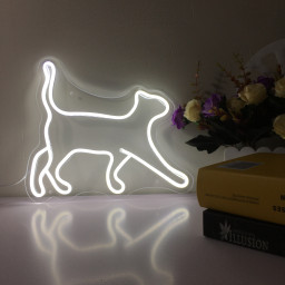 Custom Neon Sign Animal Cat Small Tabletop Custom Neon Sign Night Light Bedroom Neon Sign Wall Decor Cute Neon Sign Mini Neon Sign