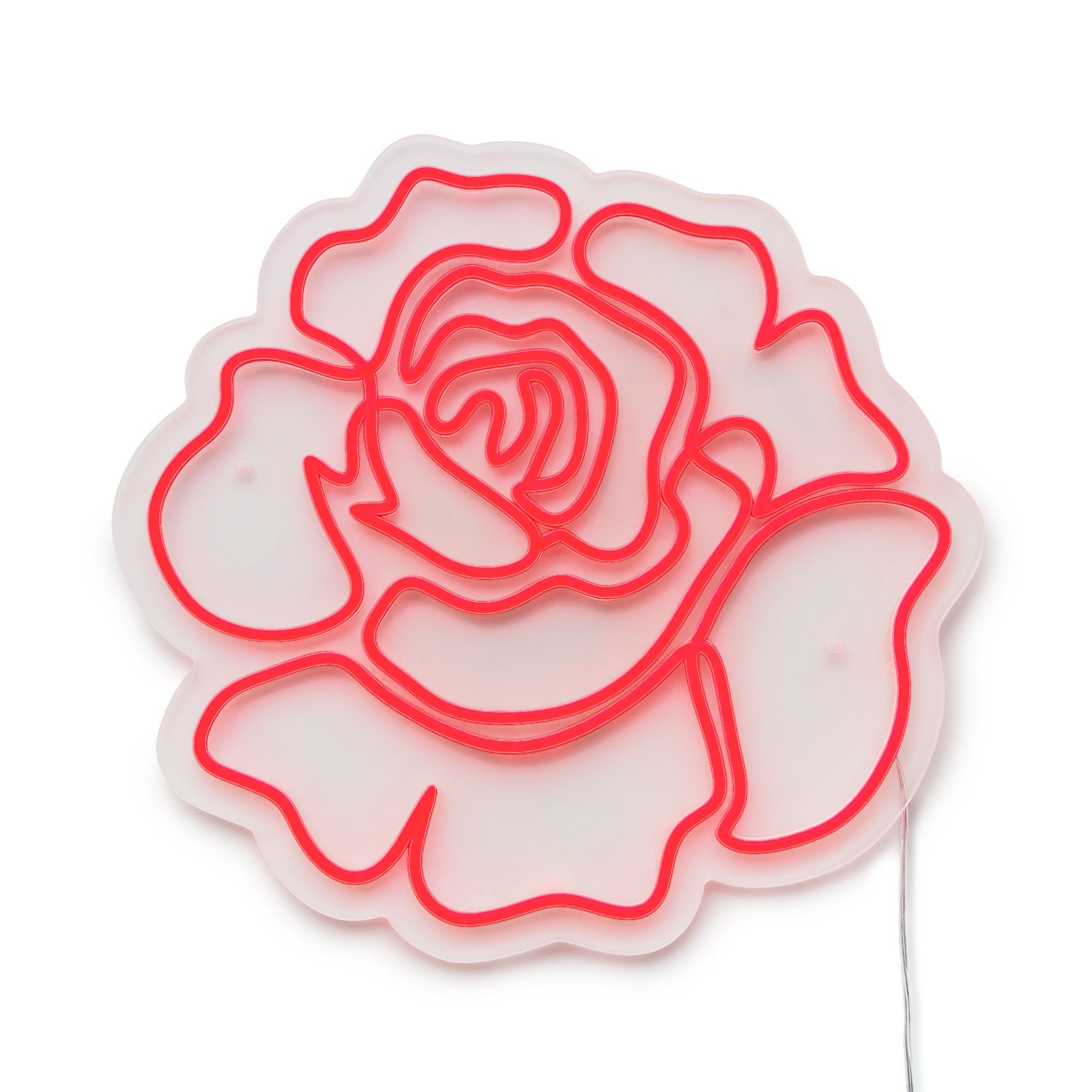 Rose Neon Light, Neon Sign Light Decor, Rose Bedroom Neon Sign, Bedroom Neon Lights, Home Neon Lights, Rose Wall Decoration